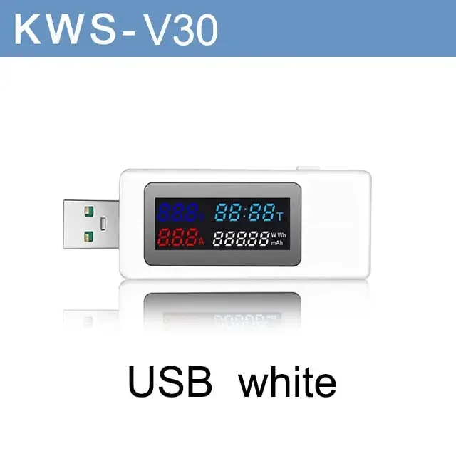 Testeur de tension et de courant USB multifonction 10 en 1 de type C