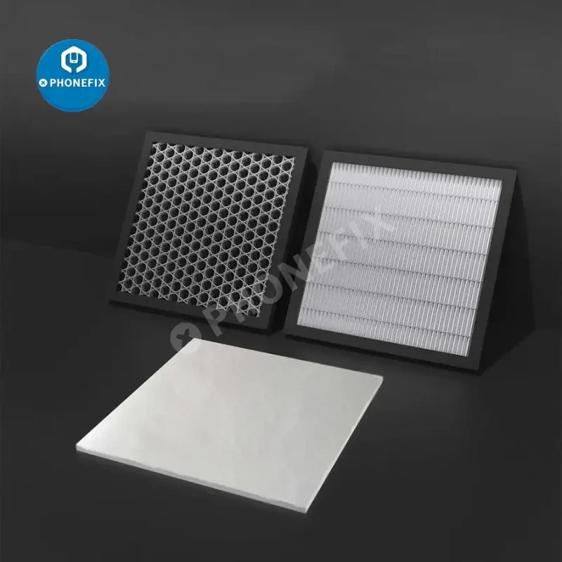 Mini nettoyeur de fumée de soudure 2UUL, extracteur de fumée, filtre à air pour réparation de téléphone