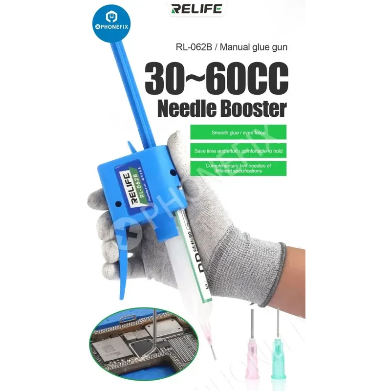 Pistolet à colle manuel RL-062A RL-062B RL-062C Distributeur de flux de soudure