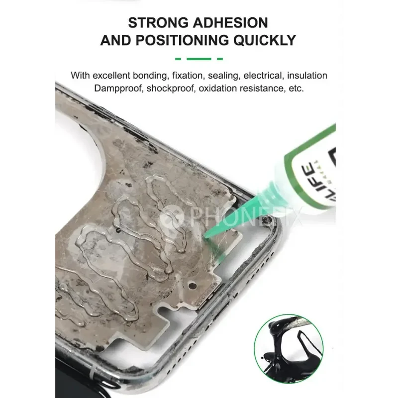 Adhésif structurel PP RELIFE RL-035A 10 cc 30 cc