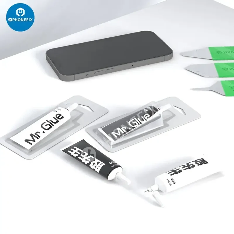 2UUL 25ML Mr Glue pour réparation de coque arrière de téléphone