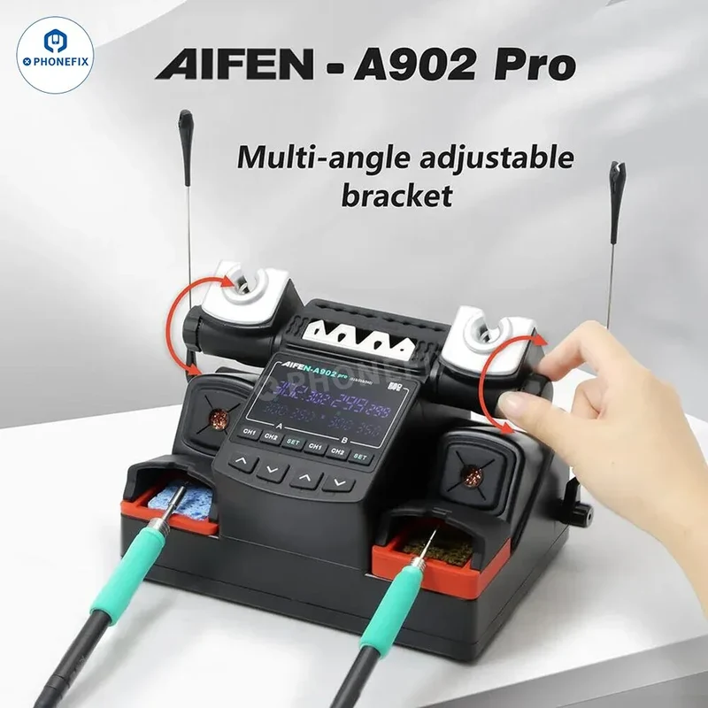 Station de soudage double AIFEN A902 Pro C210 C245 C115 Outil de soudage