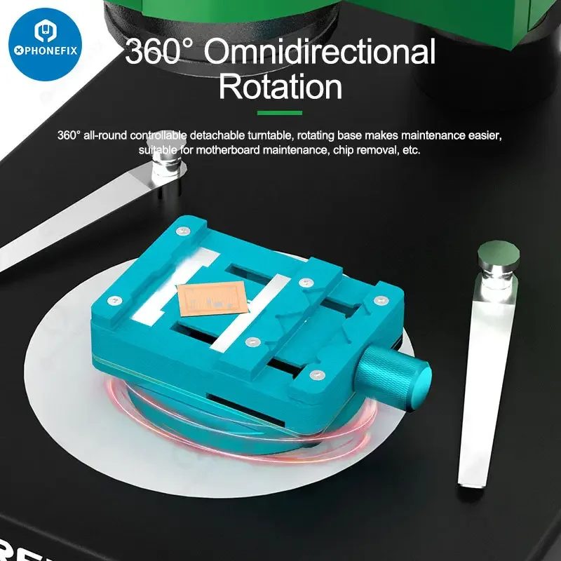 Mini-dispositif rotatif de réparation de puce BGA pour carte mère RELIFE RL-601i