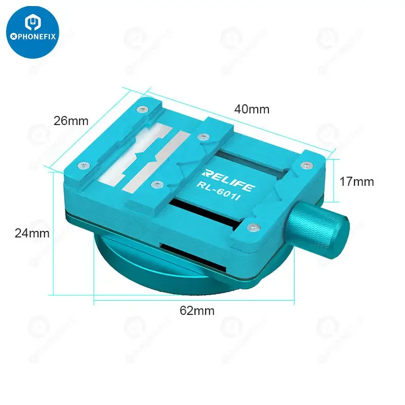 Mini-dispositif rotatif de réparation de puce BGA pour carte mère RELIFE RL-601i