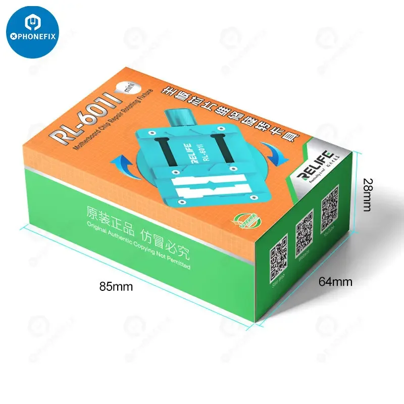 Mini-dispositif rotatif de réparation de puce BGA pour carte mère RELIFE RL-601i