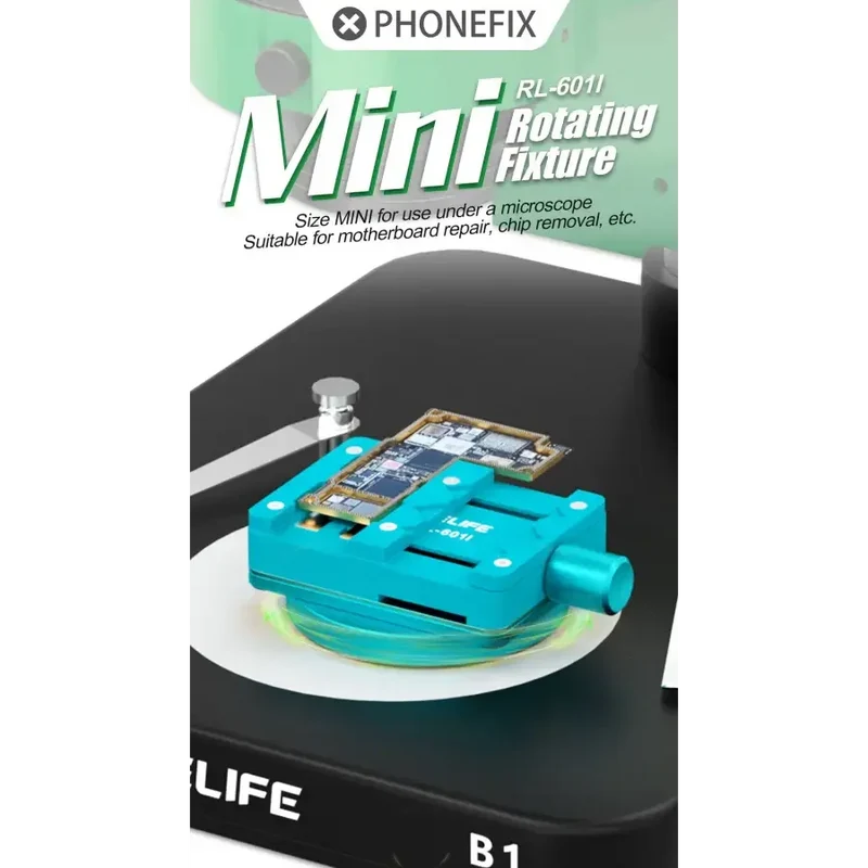 Mini-dispositif rotatif de réparation de puce BGA pour carte mère RELIFE RL-601i