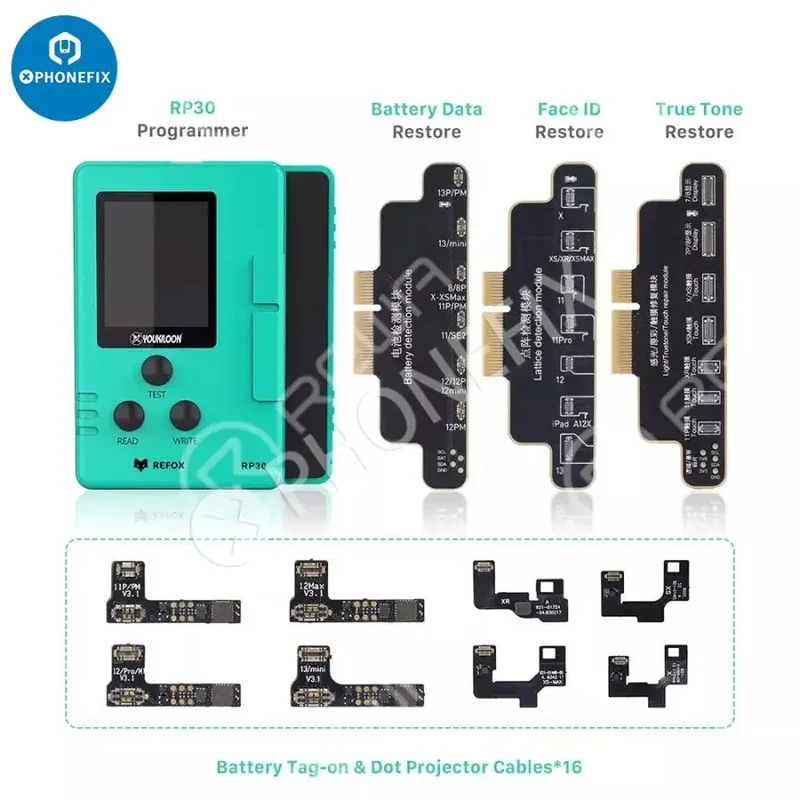 Programmateur de restauration multifonction REFOX RP30 pour iPhone X-15 Pro Max