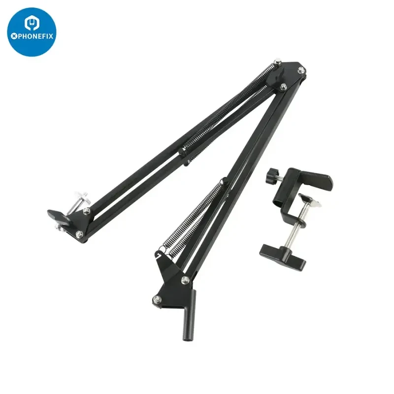Kit de caméra industrielle pour microscope avec stockage sur disque U HDMI VGA et objectif 130X
