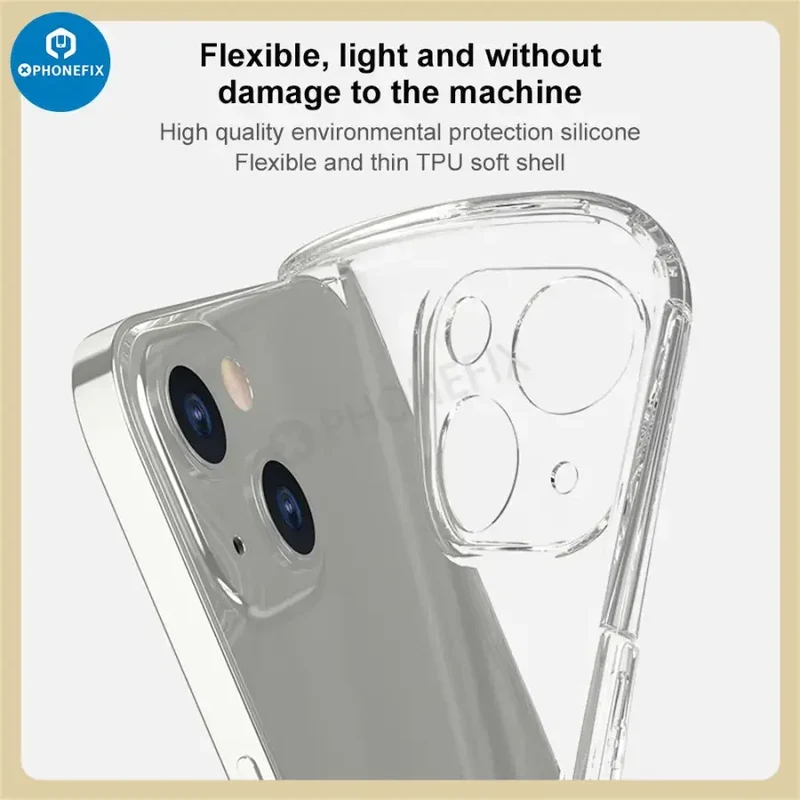 Coque en silicone avec MagSafe pour iPhone 12, 13, 14 et 15 Pro Max