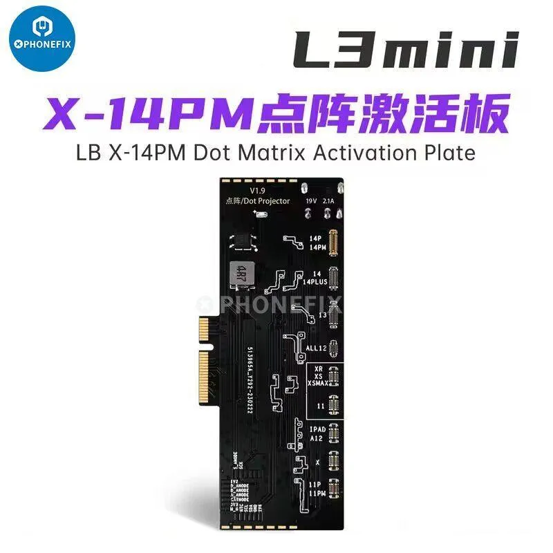 Mini programmateur Luban L3 pour iPhone, réparation de batterie et écran LCD