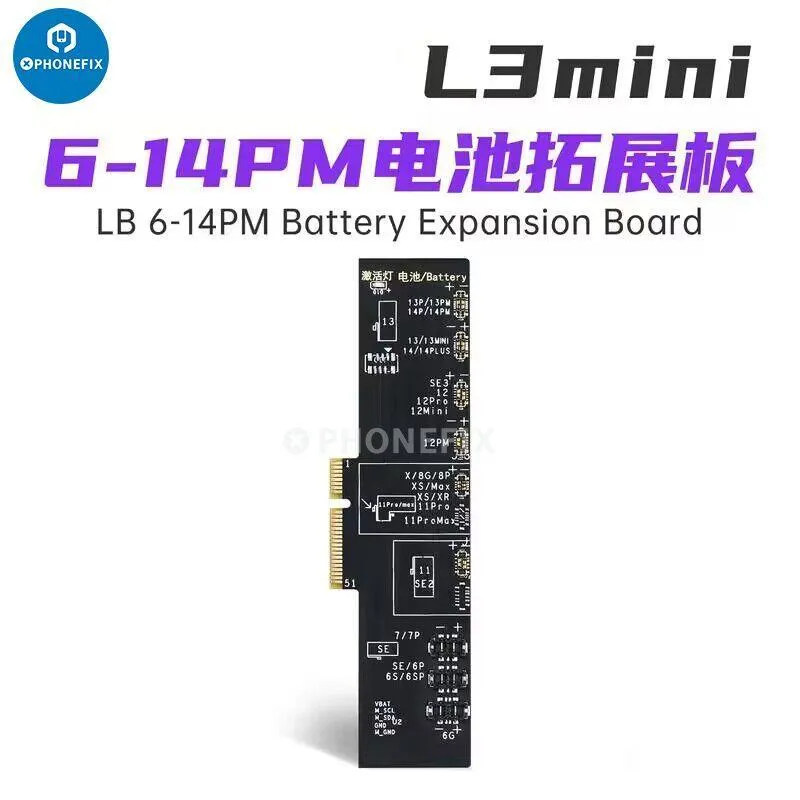 Mini programmateur Luban L3 pour iPhone, réparation de batterie et écran LCD