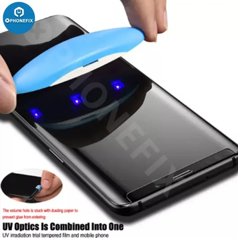 Film de protection liquide nano en verre trempé à colle UV pour Samsung Galaxy
