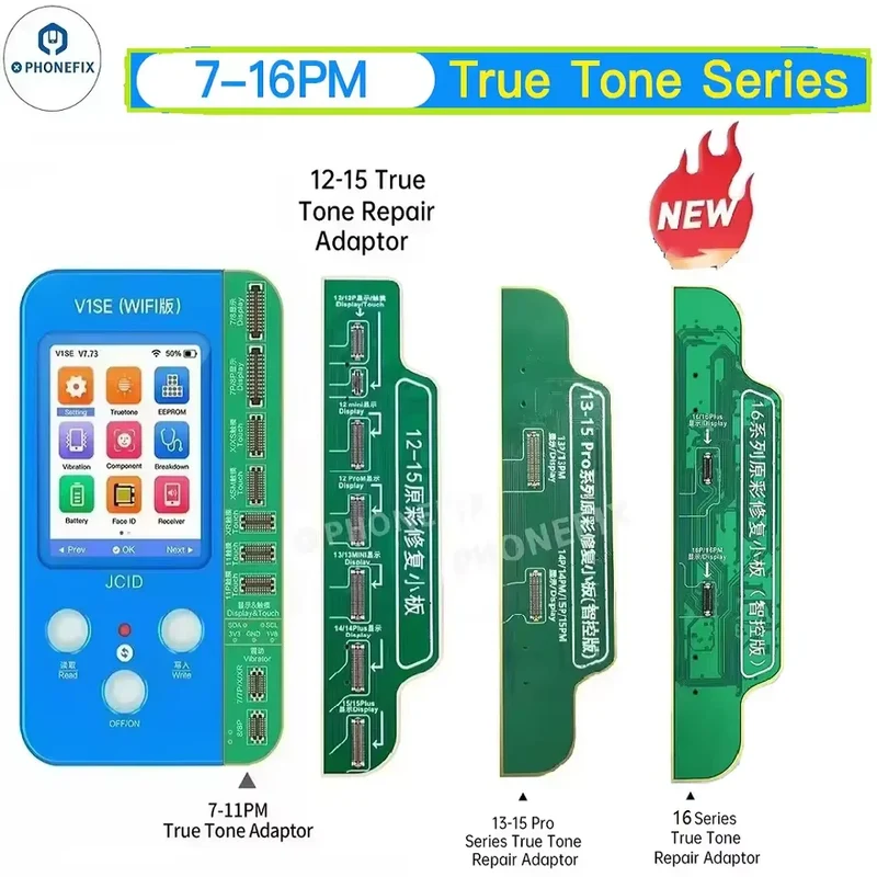 Programmateur de restauration True Tone JC V1SE pour écran iPhone 7-16 Plus