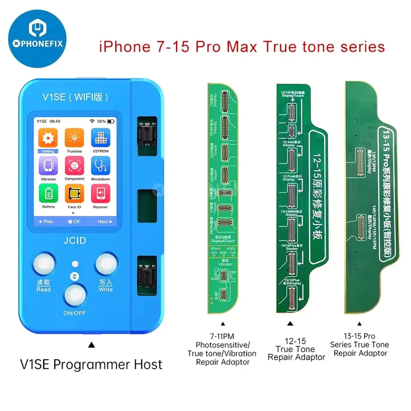 Programmateur de restauration True Tone JC V1SE pour écran iPhone 7-16 Plus