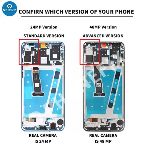 Écran tactile LCD d'origine avec cadre pour Huawei P30 Lite