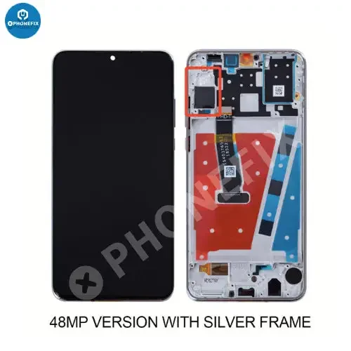 Écran tactile LCD d'origine avec cadre pour Huawei P30 Lite