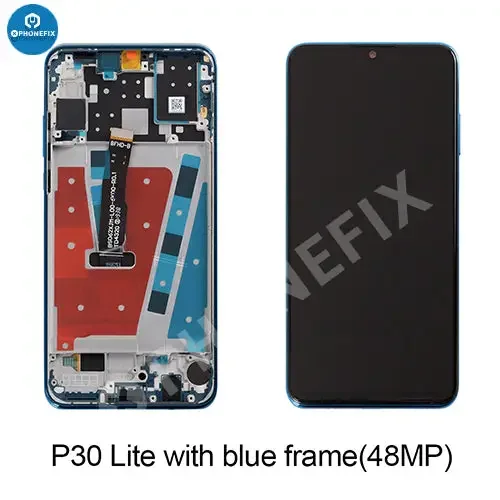 Écran tactile LCD d'origine avec cadre pour Huawei P30 Lite