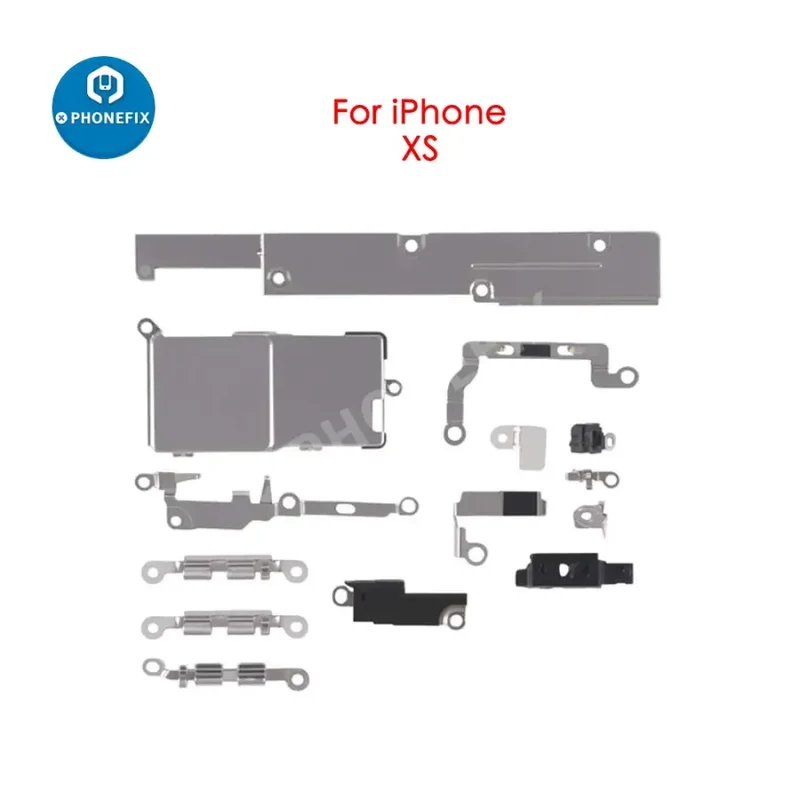 Pour iPhone 6-13 Pro Max Petites pièces intérieures Support en métal de fer Bouclier