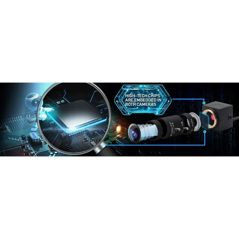 Webcam USB 8MP, objectif varifocal, caméra industrielle haute vitesse, vision industrielle