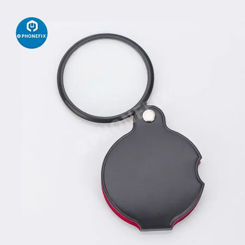 Loupe de poche multifonctionnelle 8X pour bijoux