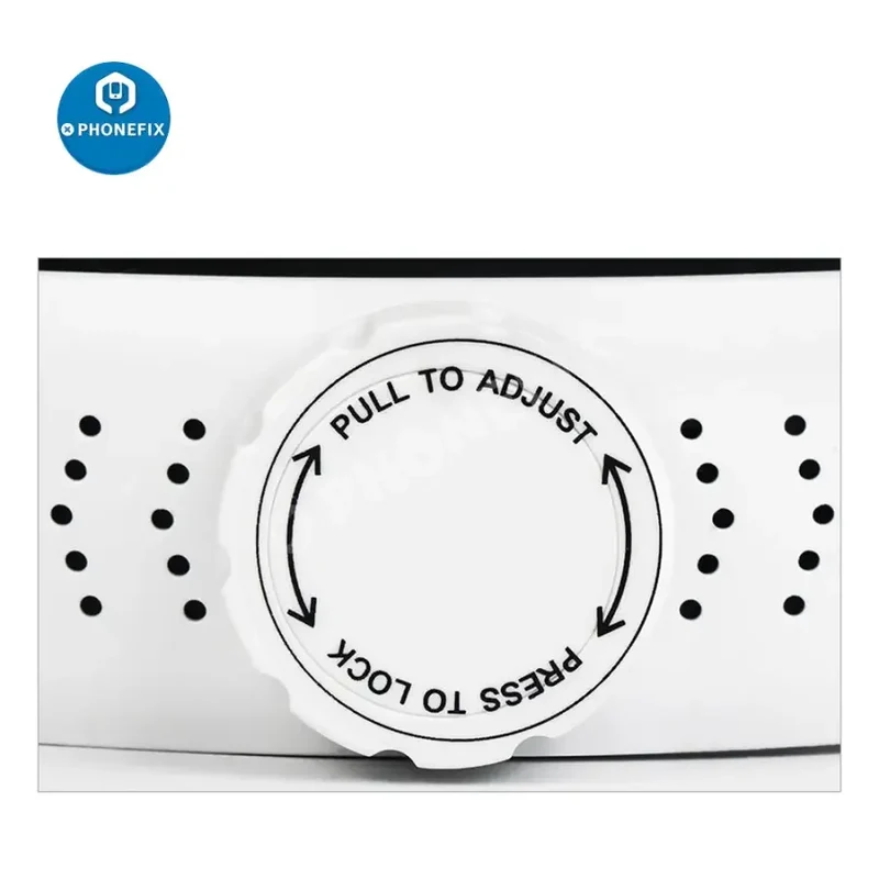 Loupe serre-tête LED 1.5-8X Outil d'assistance à la réparation