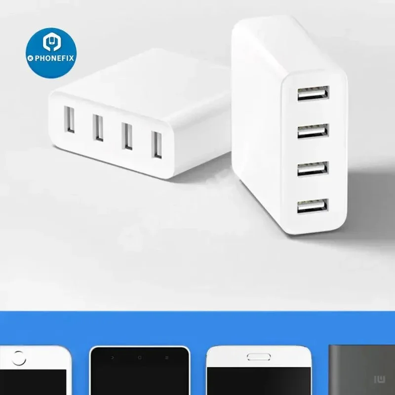 Chargeur USB haute puissance Mi 4 ports 2 A à charge rapide 35 W