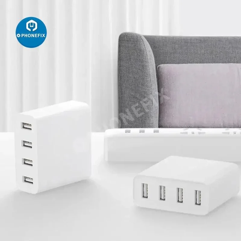 Chargeur USB haute puissance Mi 4 ports 2 A à charge rapide 35 W