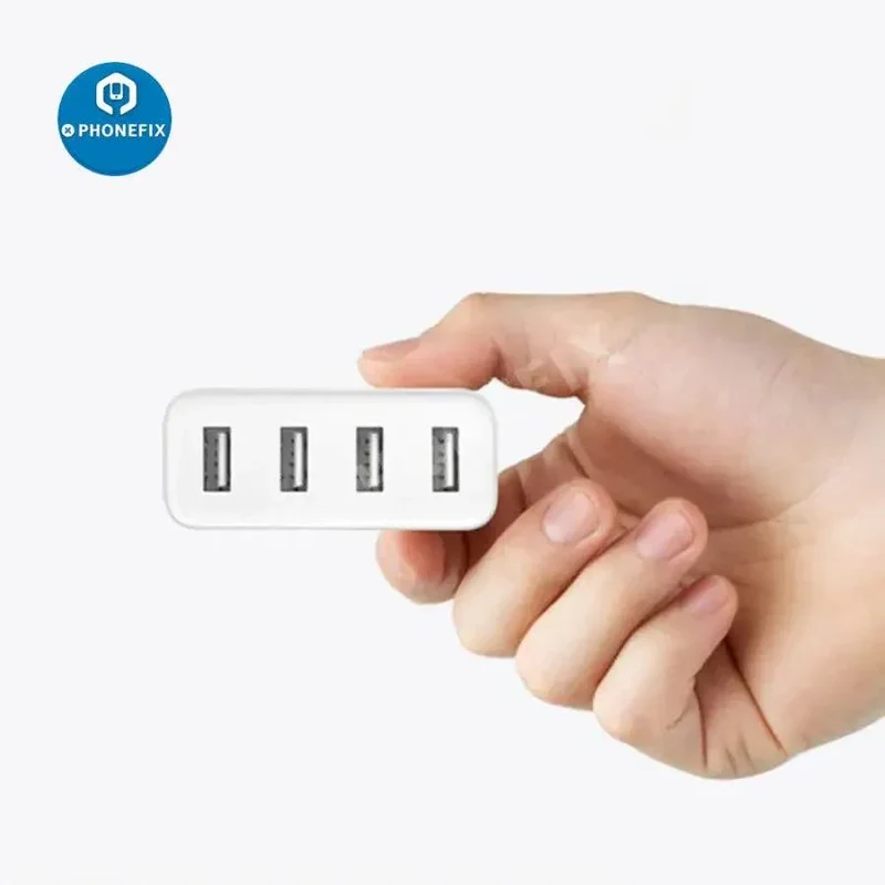 Chargeur USB haute puissance Mi 4 ports 2 A à charge rapide 35 W