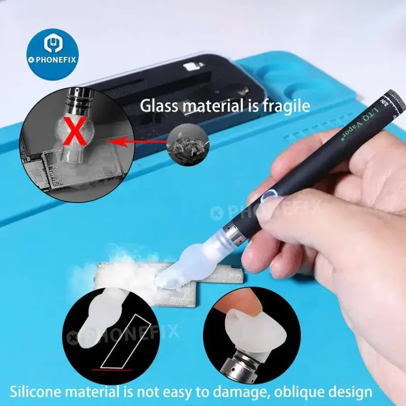 Kit de mini-stylo distributeur de colophane, outil de détection de court-circuit de circuit imprimé