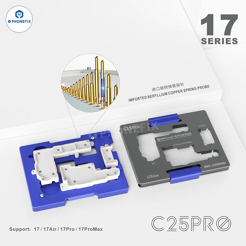 Dispositif de test de carte mère MJ C18 C20 C23 C24 pour iPhone X-16 Pro Max