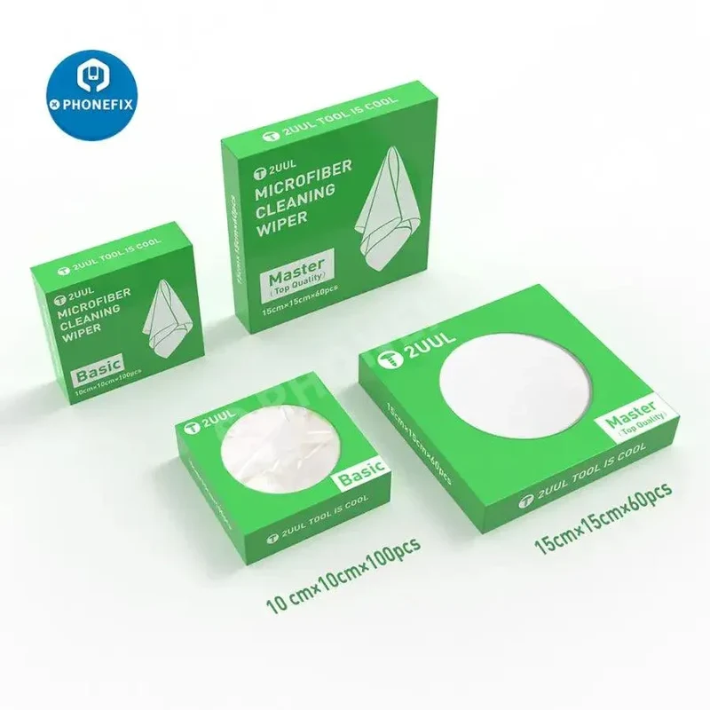 2UUL Essuie-glace multifonction en microfibre efficace pour la réparation de téléphones