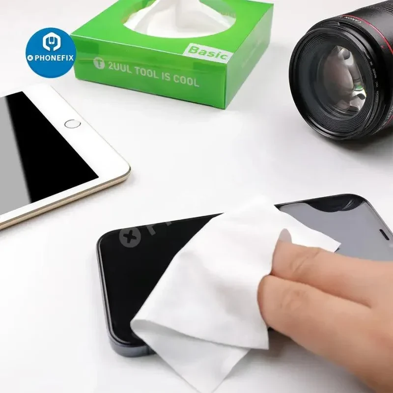 2UUL Essuie-glace multifonction en microfibre efficace pour la réparation de téléphones