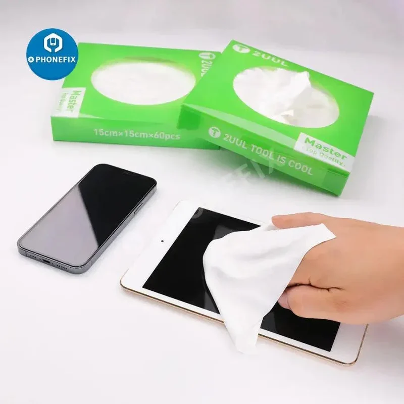 2UUL Essuie-glace multifonction en microfibre efficace pour la réparation de téléphones
