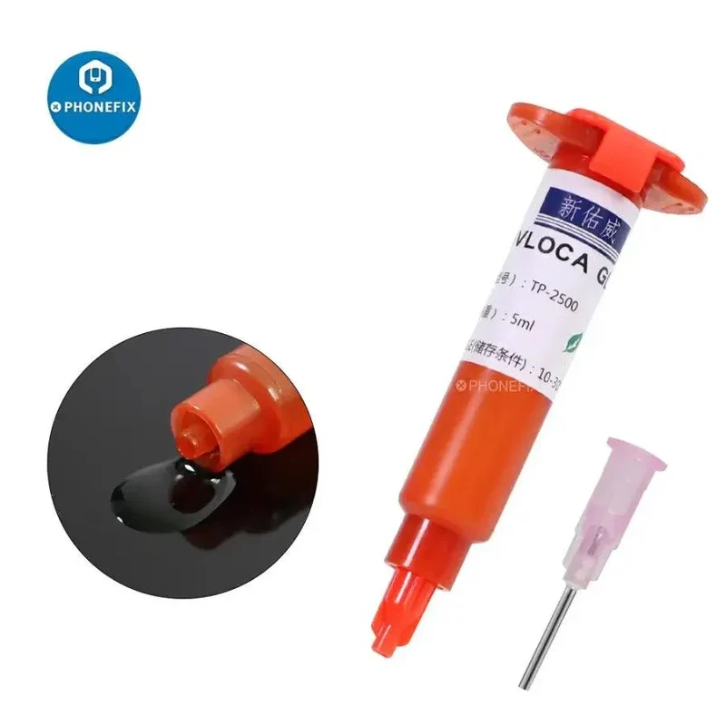 Colle UV liquide TP-2500 LOCA pour réparation d'écran LCD