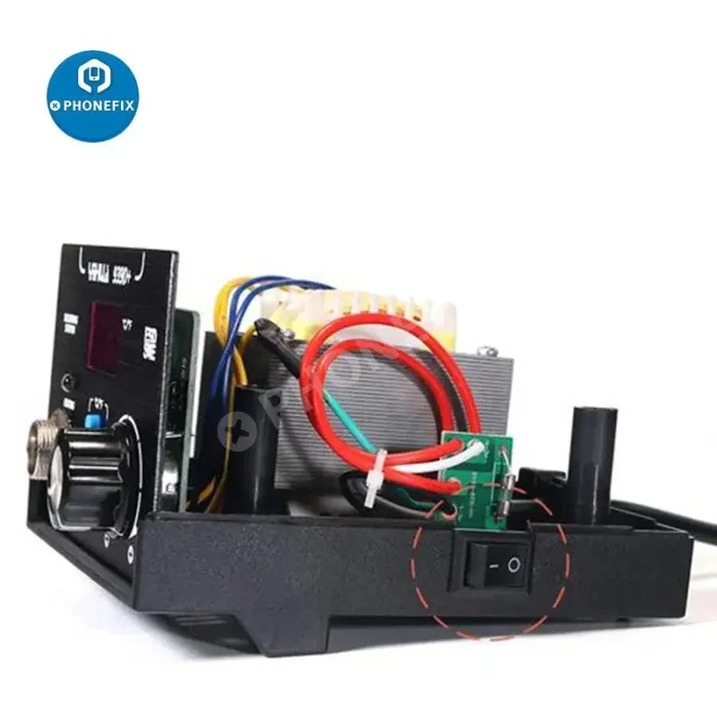 Station de soudage réglable YIHUA 936/937/939D avec kit d'outils de réparation