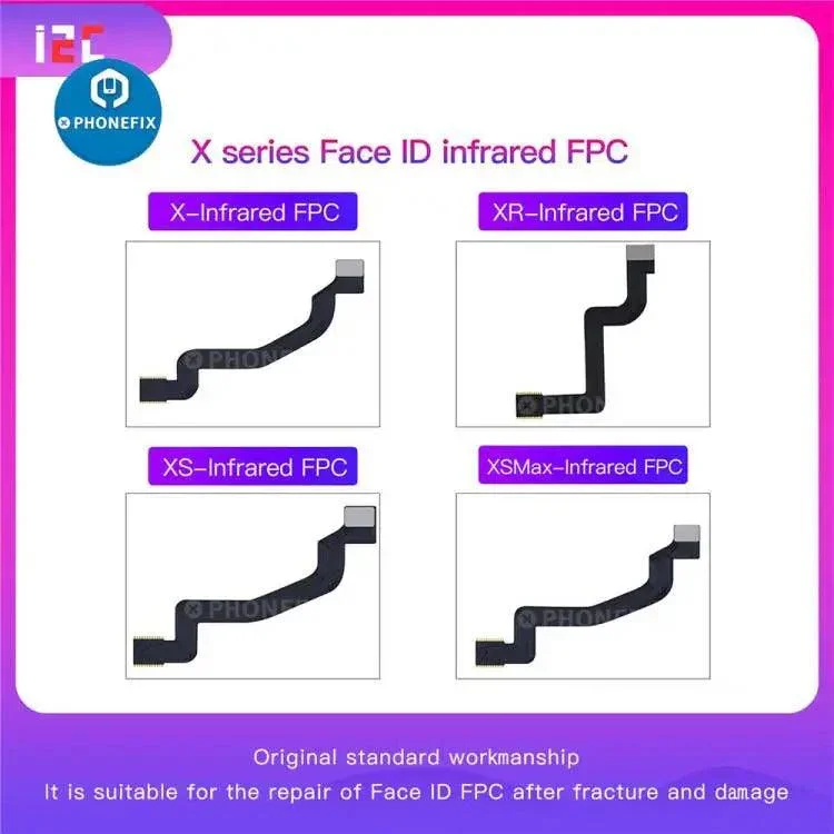 Câble flexible FPC infrarouge i2C Face ID pour iPhone X-11 Pro Max