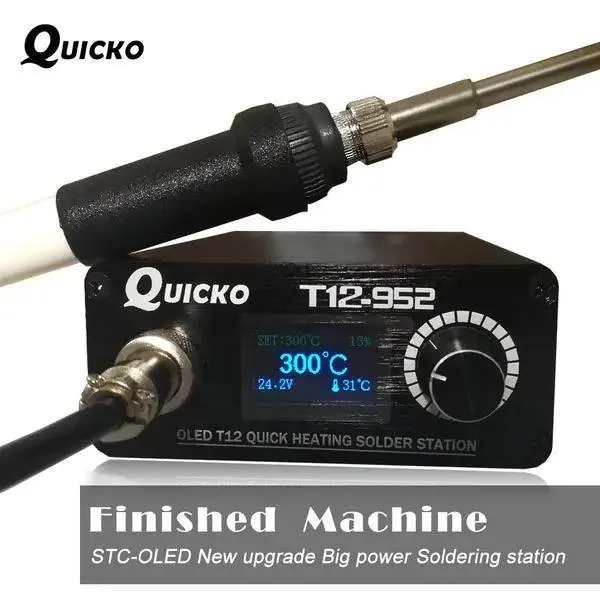 Station de soudage Quicko T12 Fer à souder numérique électronique OLED