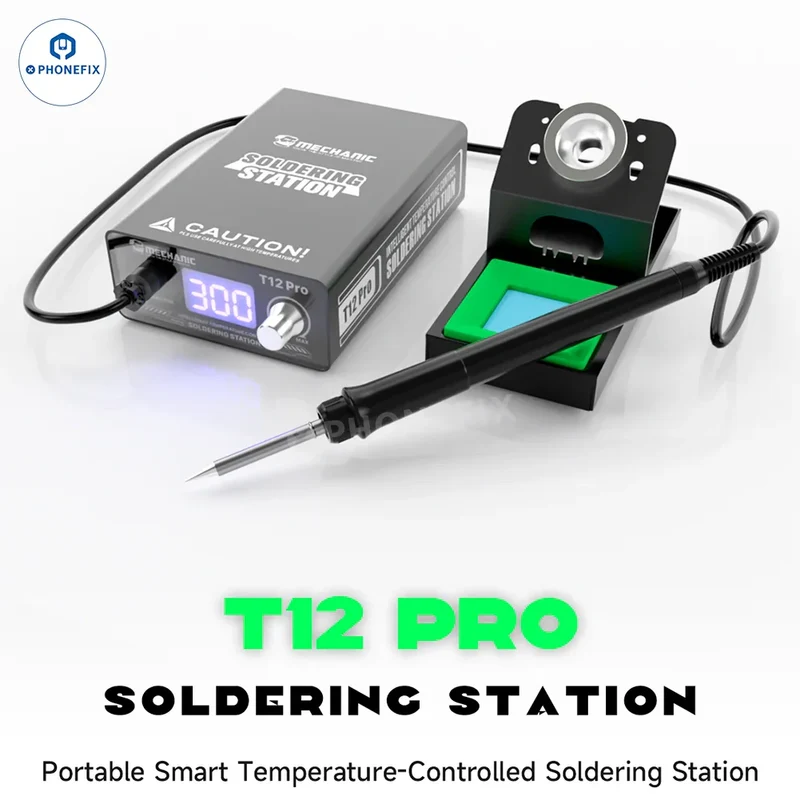 Station de soudage antistatique Mechanic T12 Pro avec pointe en fer