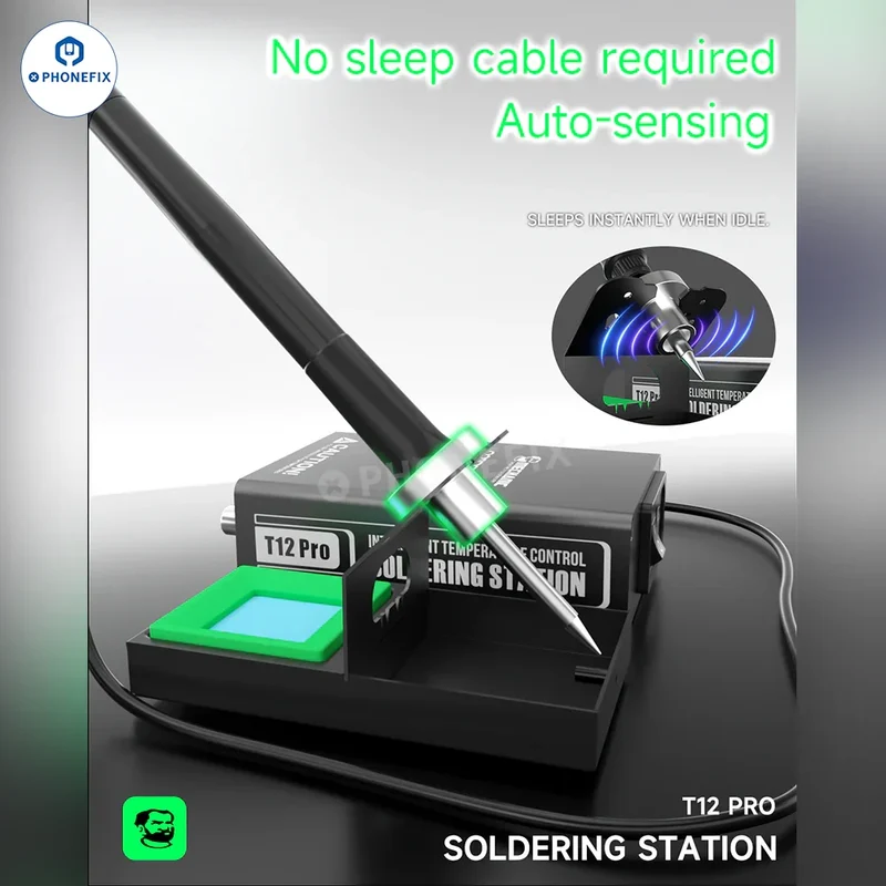 Station de soudage antistatique Mechanic T12 Pro avec pointe en fer