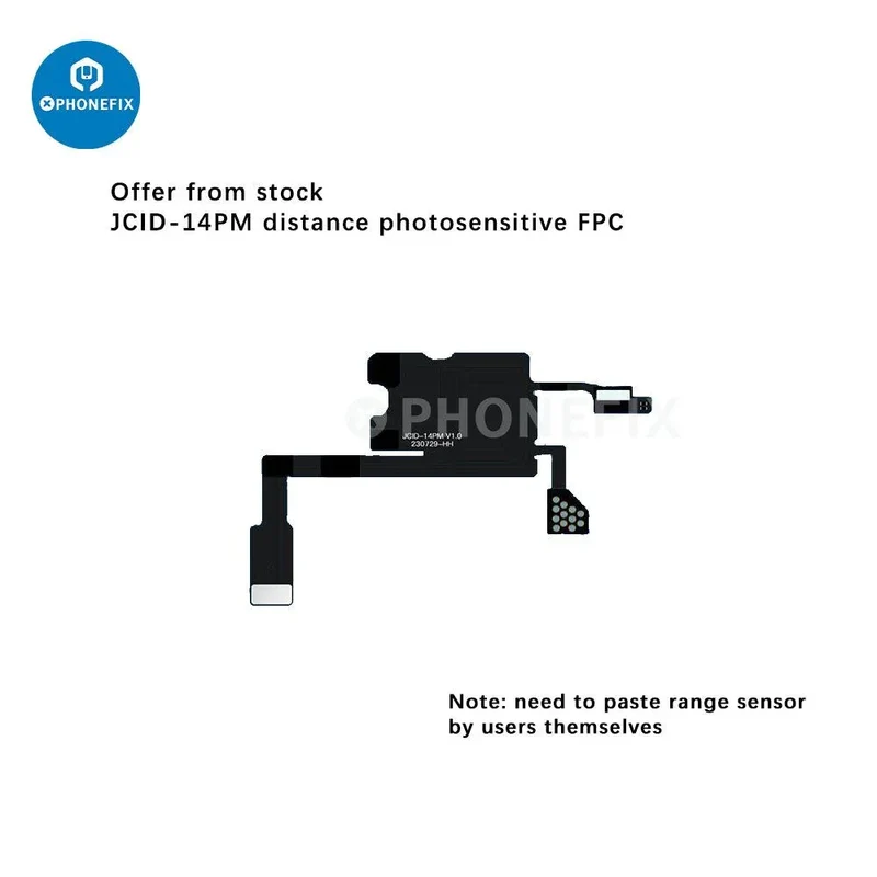 Réparation du câble flexible FPC du récepteur JC pour iPhone X-17 Pro Max, Face ID True Tone