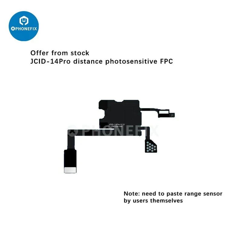 Réparation du câble flexible FPC du récepteur JC pour iPhone X-17 Pro Max, Face ID True Tone