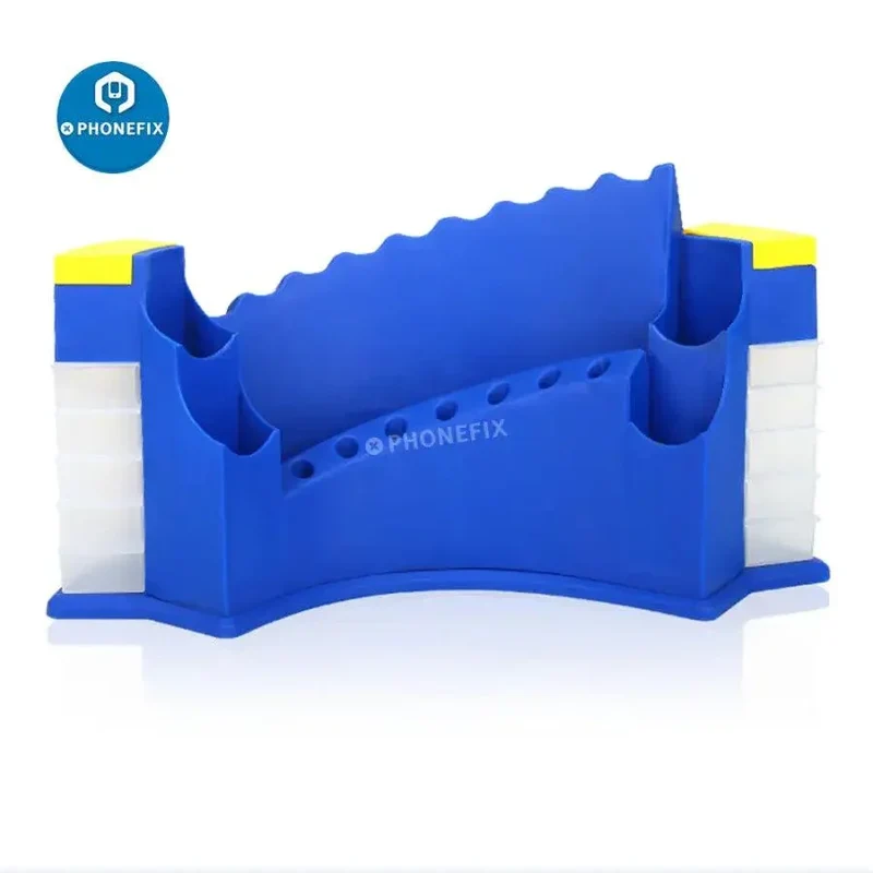 Boîte de rangement multifonctionnelle en plastique pour outils de réparation de téléphone