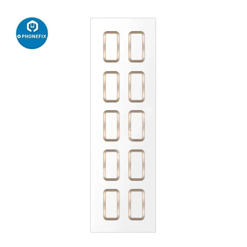 Joint de remplacement en caoutchouc d'origine pour lentille optique pour iPhone X-12Pro Max