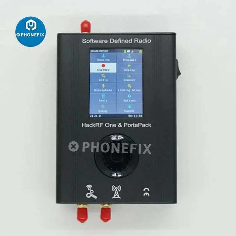 Micrologiciel Portapack Mayhem flashé HackRF 1 MHz-6 GHz SDR TXCO