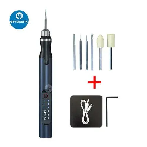 Outil de gravure portable, stylo de polissage électrique rechargeable à faire soi-même