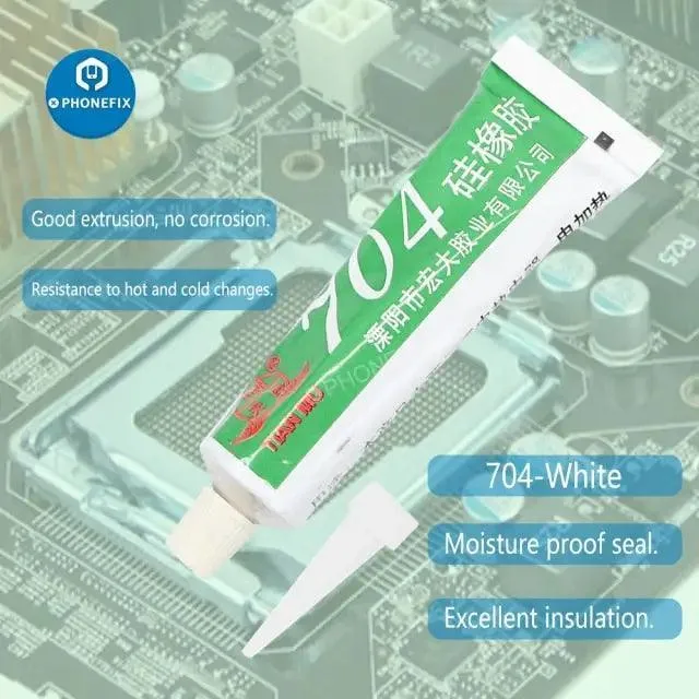 Colle d'étanchéité en caoutchouc de silicone industriel électronique