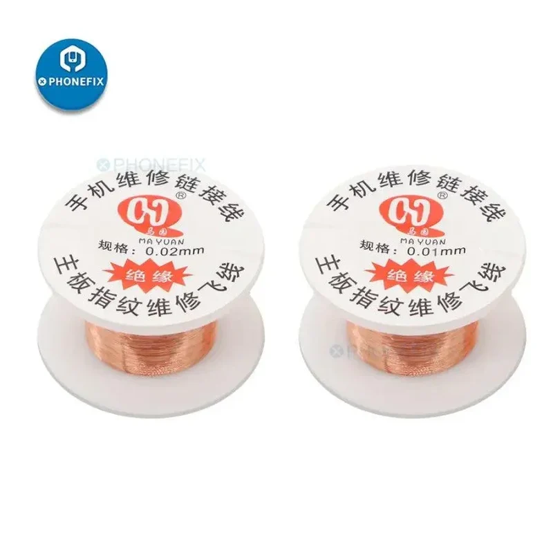 Fil de liaison en cuivre 0.01 mm pour téléphone BGA, réparation de soudure