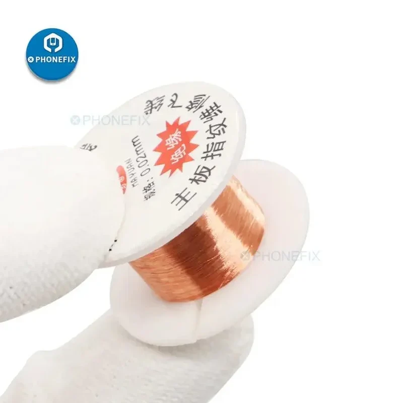 Fil de liaison en cuivre 0.01 mm pour téléphone BGA, réparation de soudure