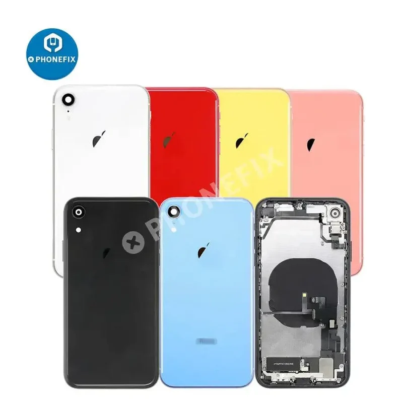 Remplacement complet de la coque arrière en verre pour iPhone XR