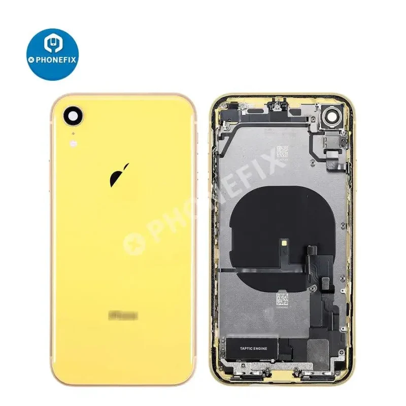 Remplacement complet de la coque arrière en verre pour iPhone XR